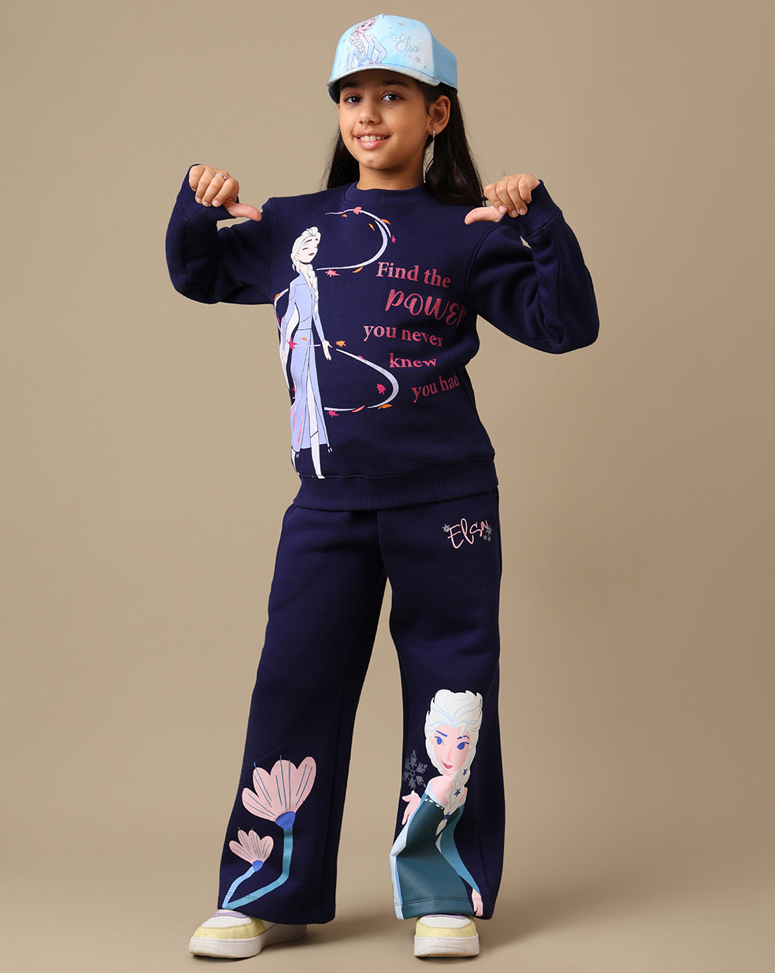 Frozen Printed Regular Fit Sweatshirt For Girls