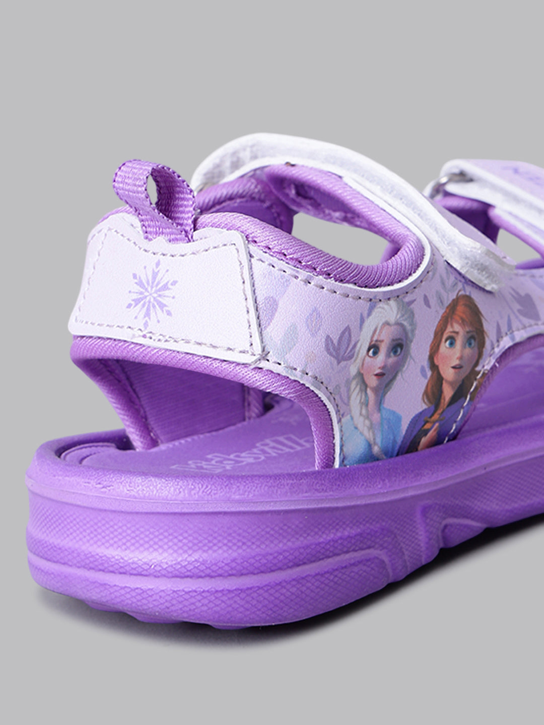 Kids Girls Frozen Printed Purple Sandals