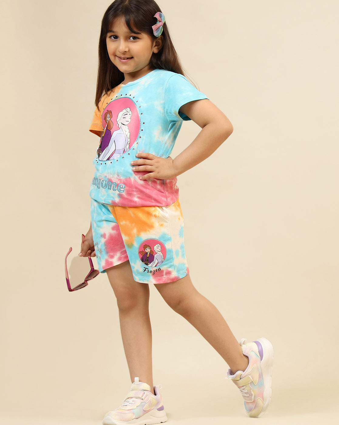 Frozen Regular Fit Shorts Girls