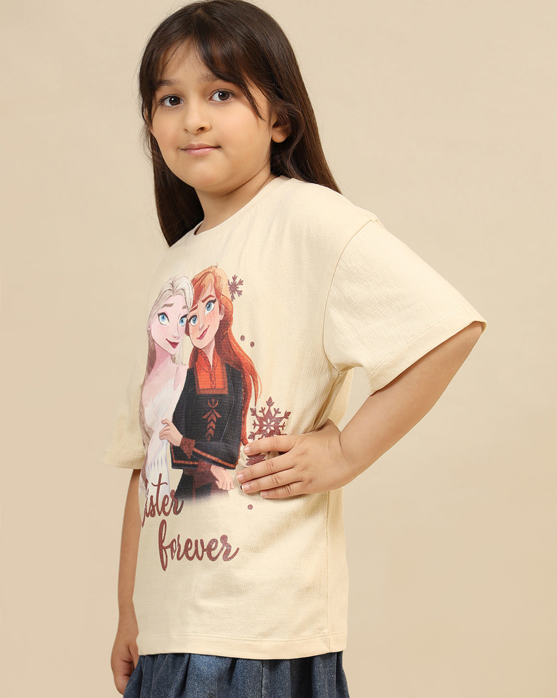 Frozen  Oversized Fit Tshirt  Girls