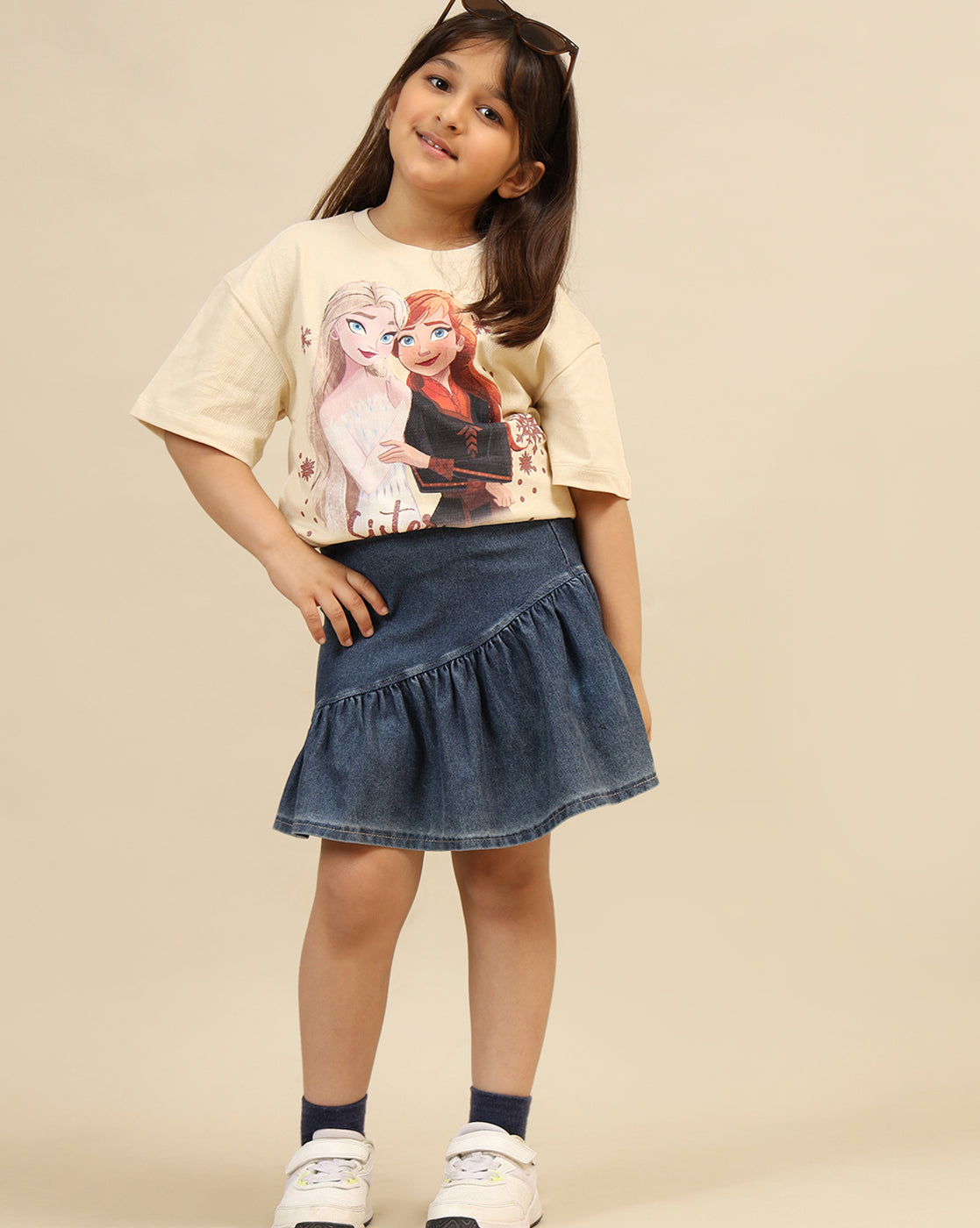 Frozen  Oversized Fit Tshirt  Girls