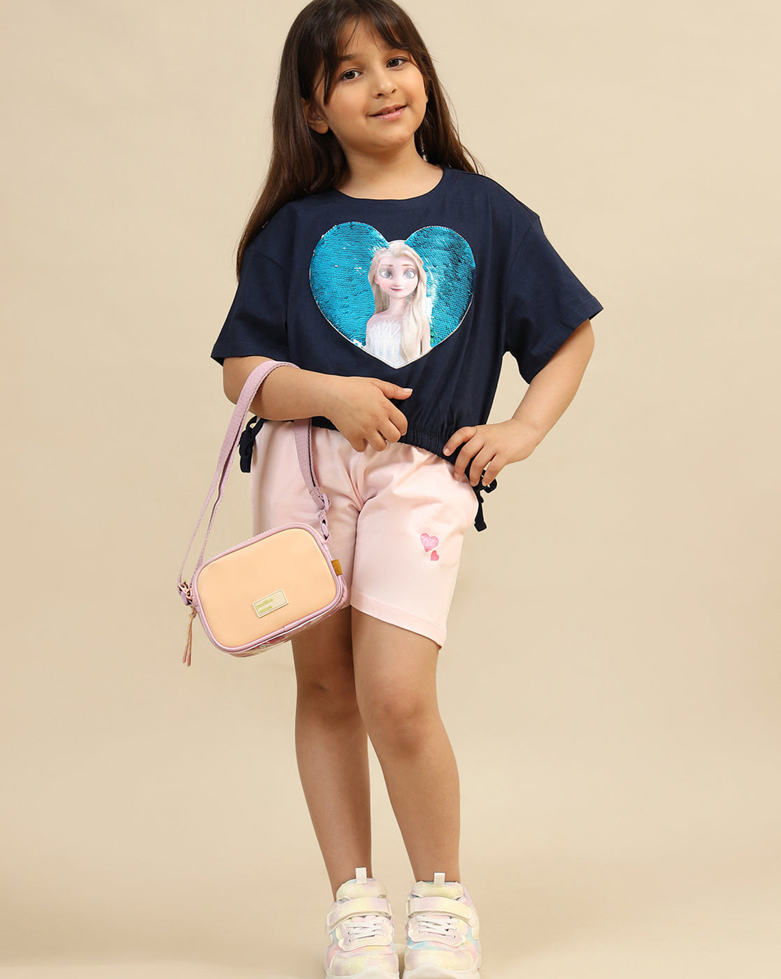 Frozen Boxy Fit Tshirt Girls