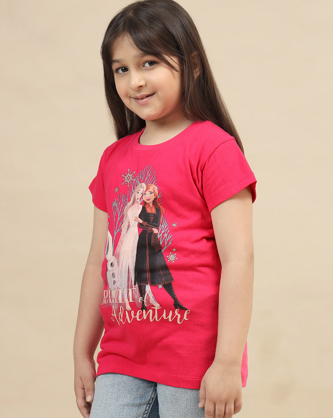 Frozen  Regular Fit Tshirt  Girls