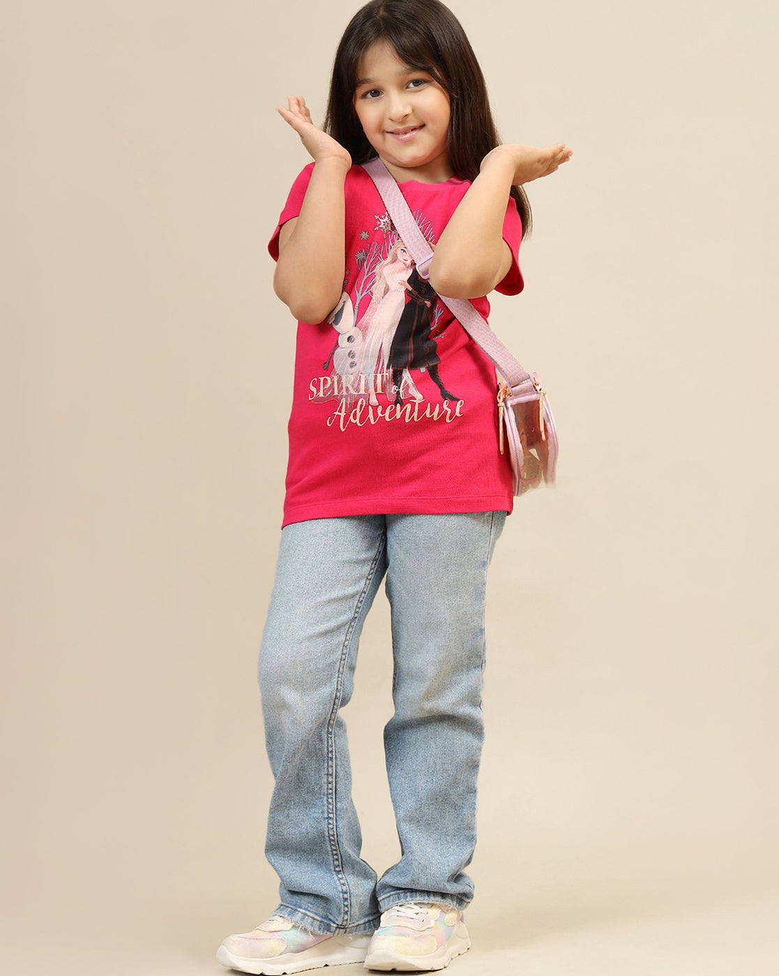 Frozen  Regular Fit Tshirt  Girls