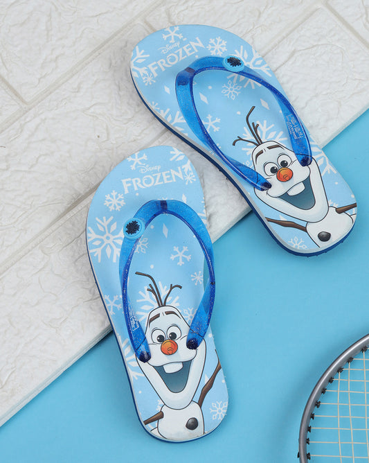 Frozen Printed Flipflops for Girls