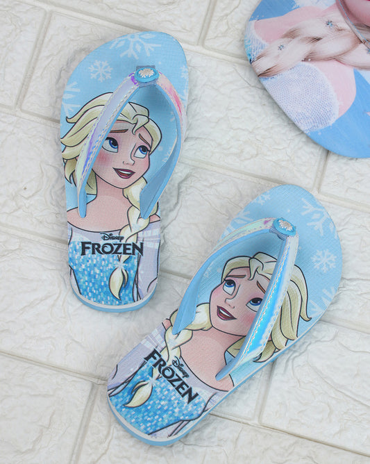 Frozen Printed Flipflops for Girls