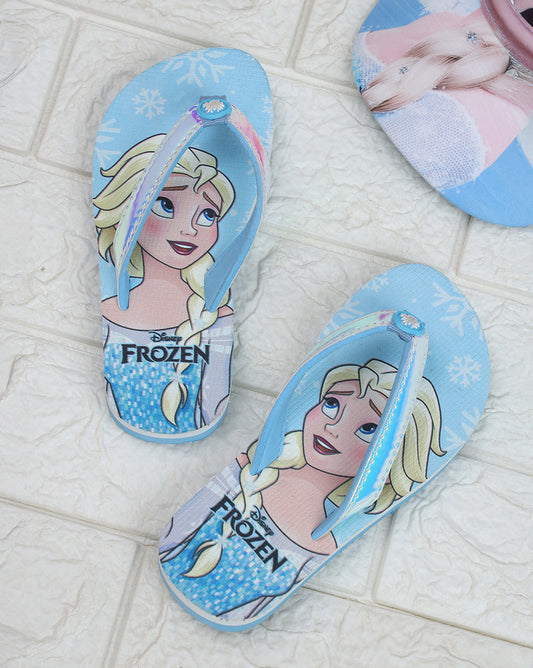 Frozen Printed Flipflops for Girls