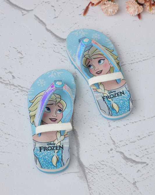 Frozen Printed Flipflops for Girls