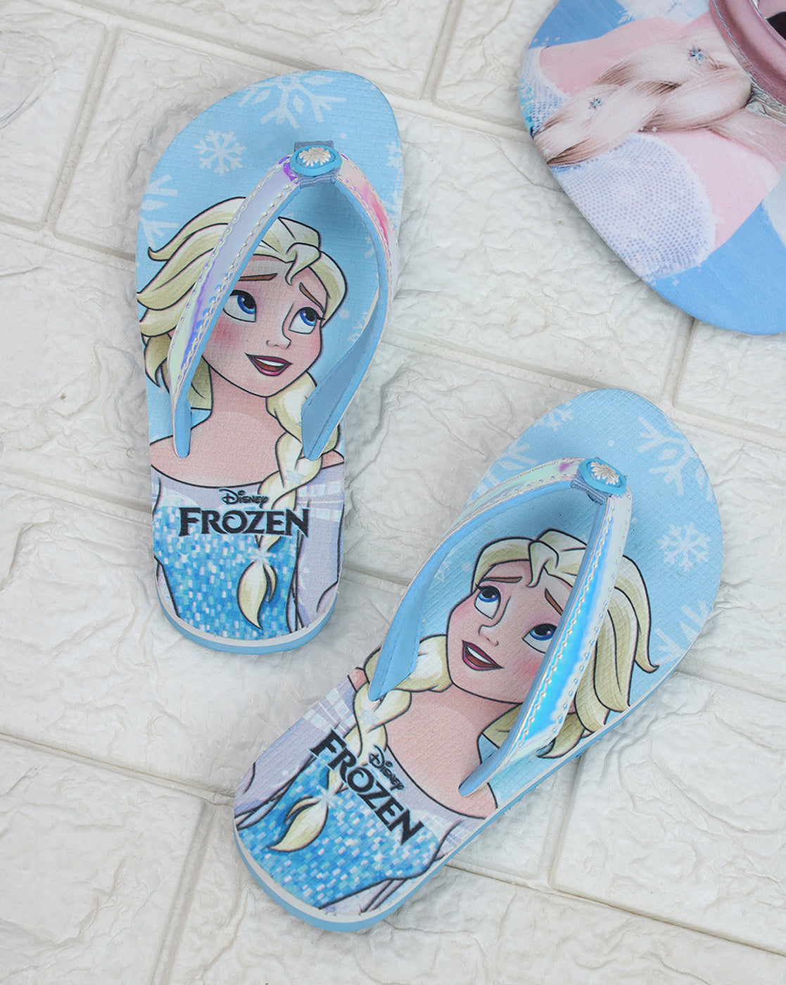 Frozen Printed Flipflops for Girls