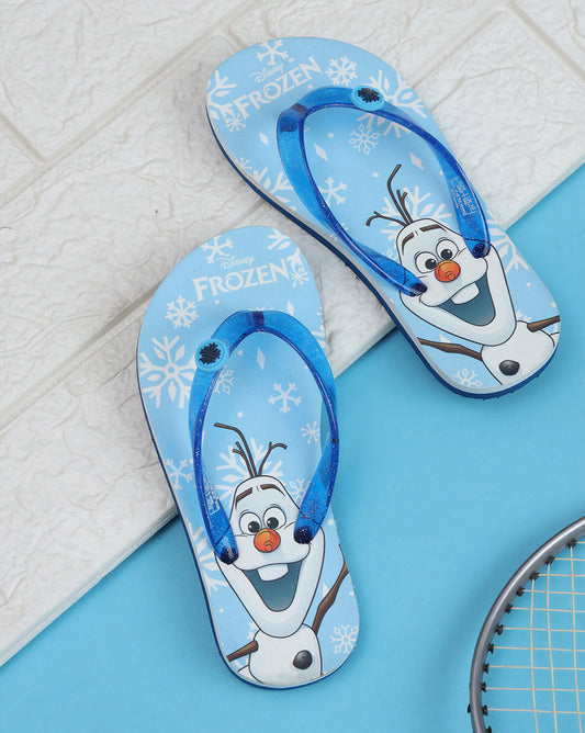 Frozen Printed Flipflops for Girls