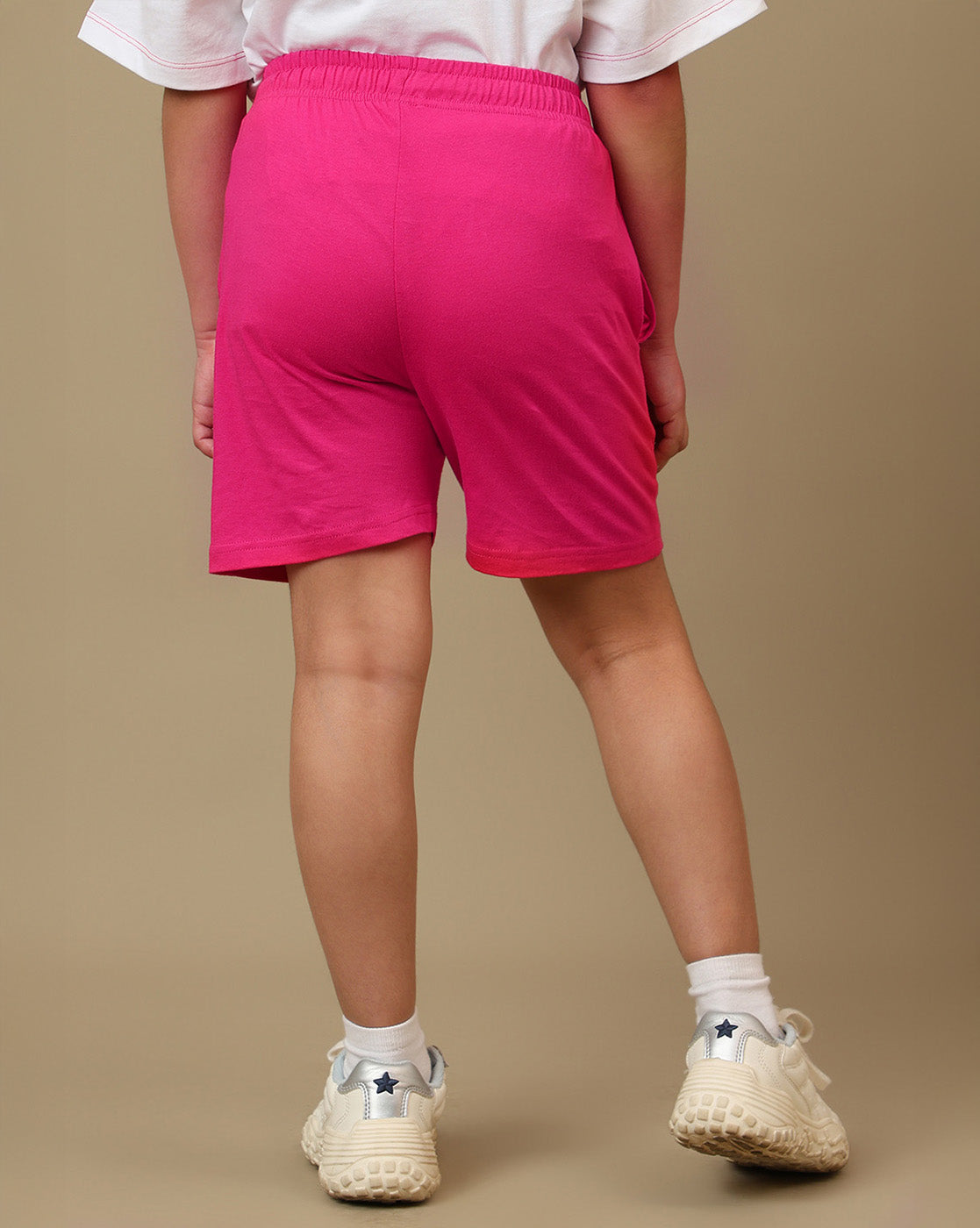 Frozen Printed Regular Fit Shorts For Girls
