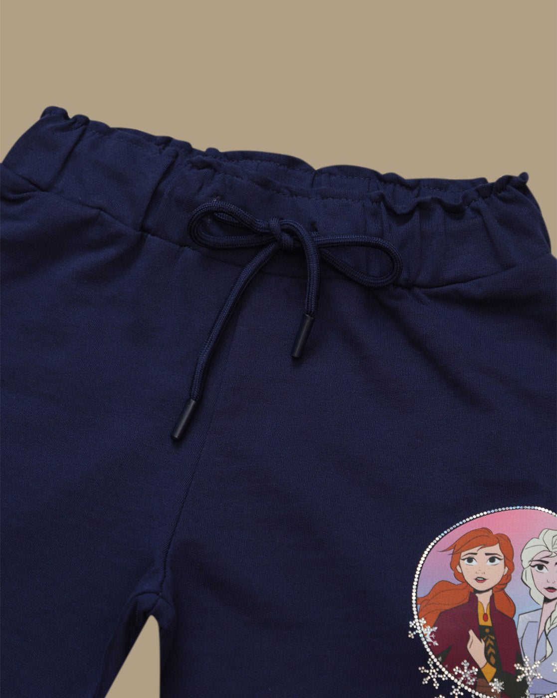Frozen Printed Regular Fit Shorts For Girls