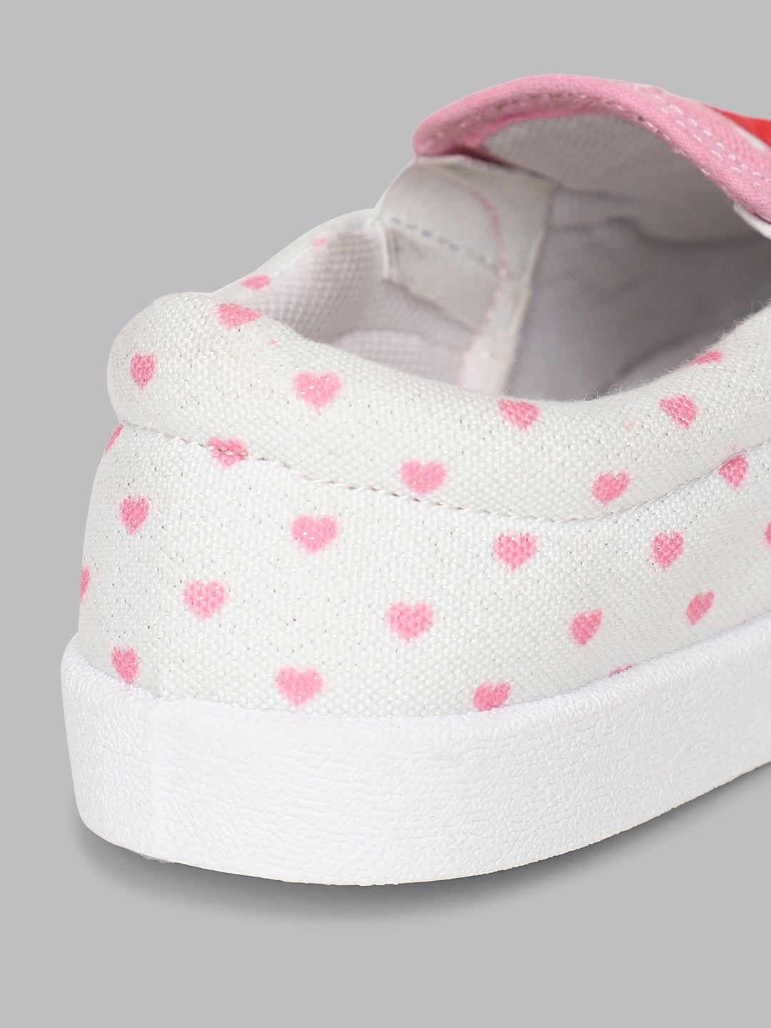 Kids Girls Garfield Printed Pink Canvas