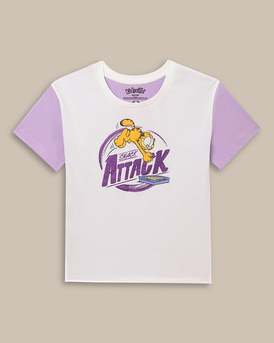 Garfield  T-Shirt & Shorts  Sets For Girls