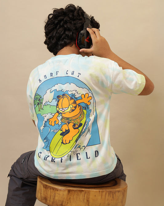 Garfield Printed Regular Fit Tshirt For Boys
