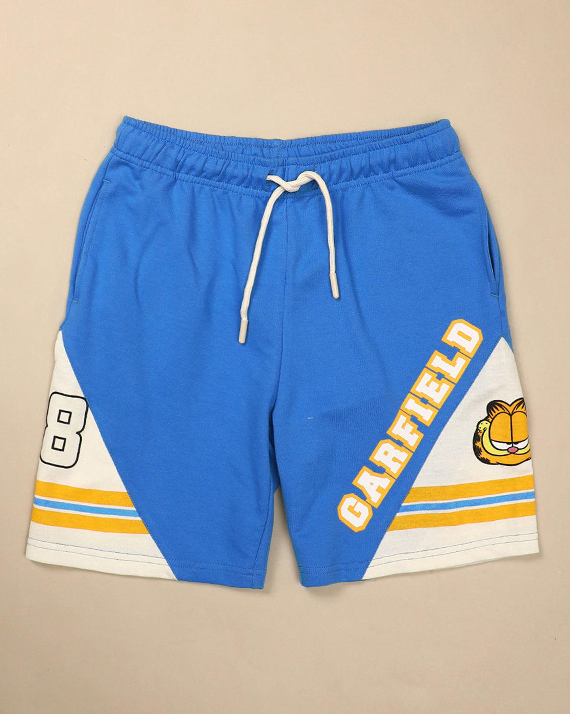 Garfield  T-shirt & Short Co-Ords Set For Boys