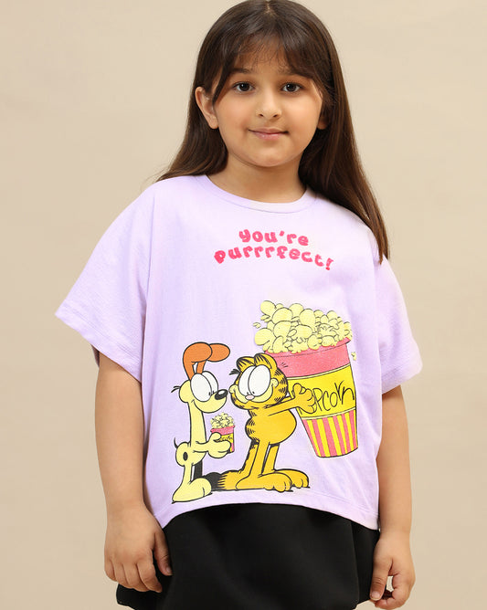 Garfield Oversized Tshirt Girls
