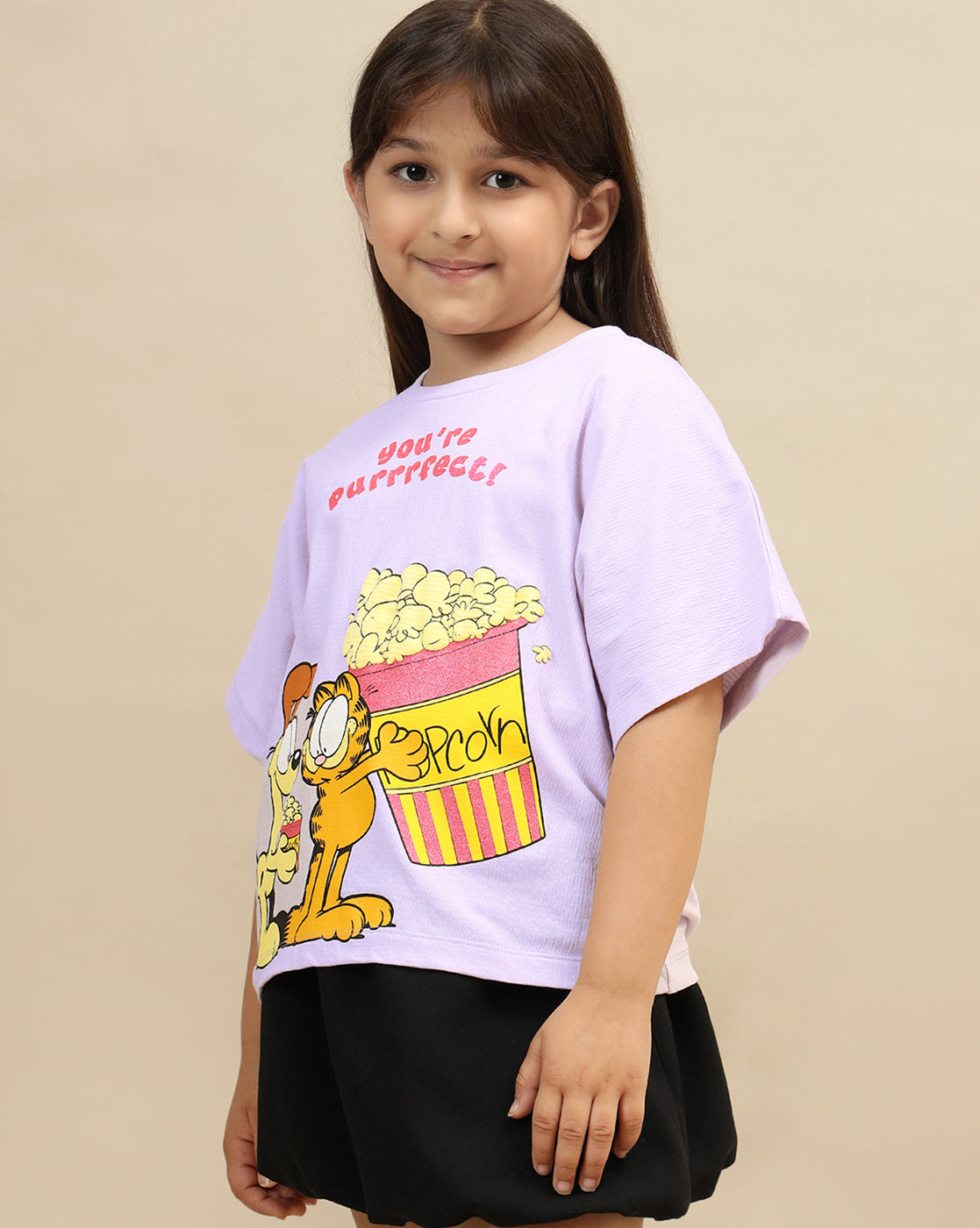 Garfield Oversized Tshirt Girls