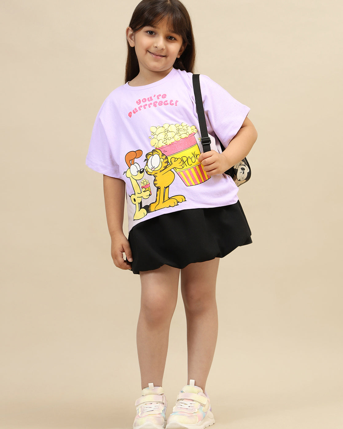 Garfield Oversized Tshirt Girls