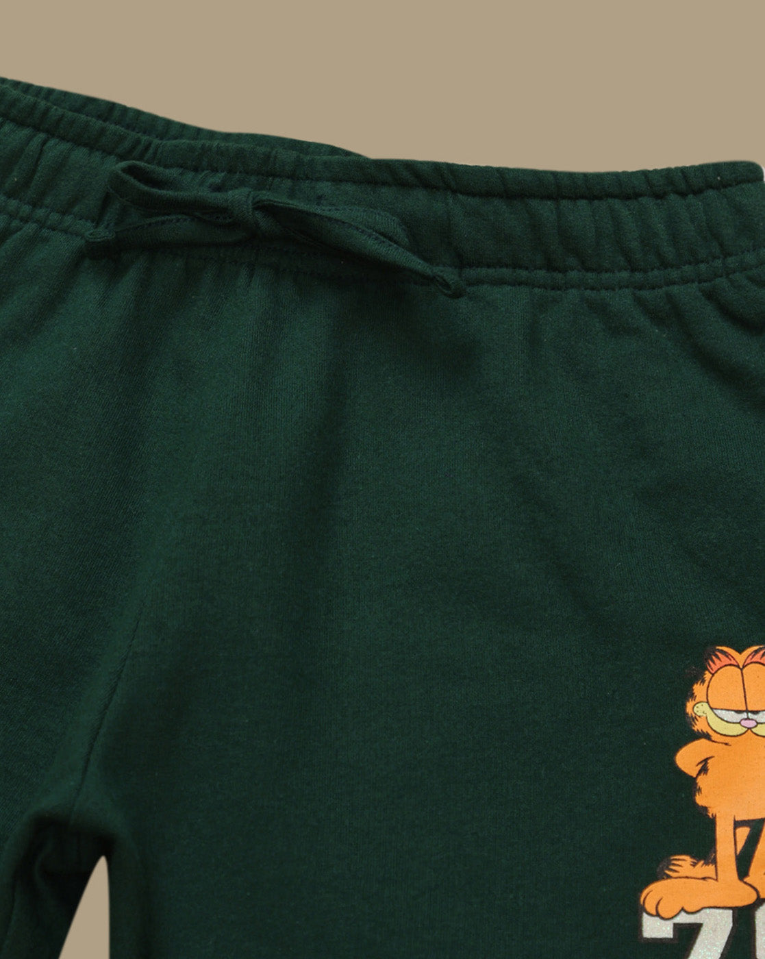 Garfield Printed Regular Fit Shorts For Girls