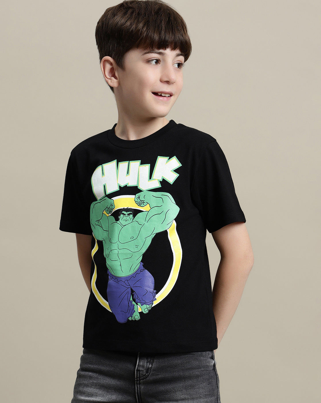 Hulk Regular Fit Tshirt For Boys