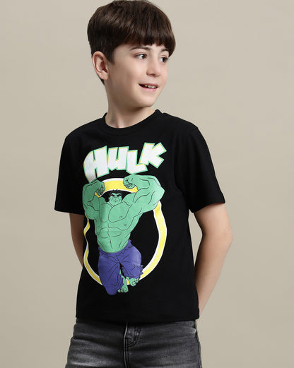 Hulk Regular Fit Tshirt For Boys