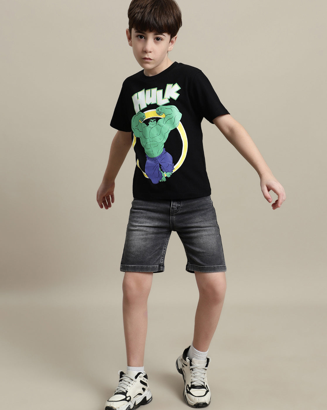 Hulk Regular Fit Tshirt For Boys