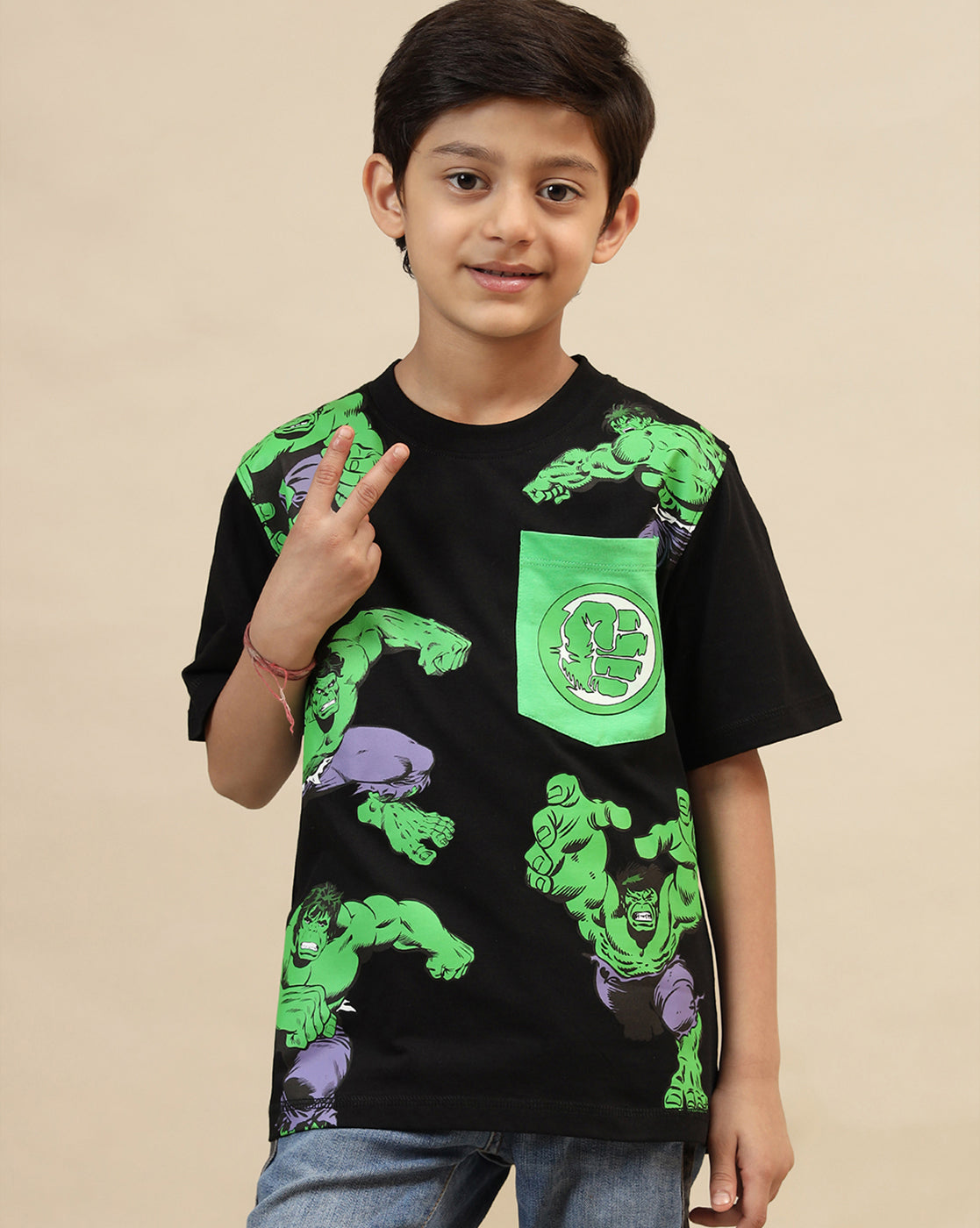 Hulk Regular Fit Tshirt Boys