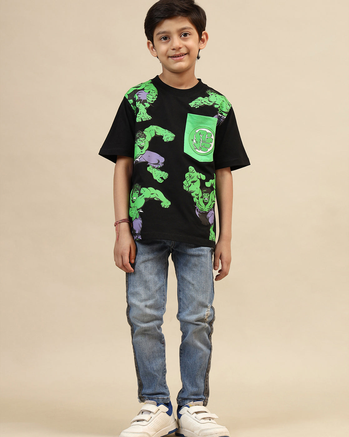 Hulk Regular Fit Tshirt Boys