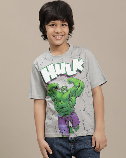 Hulk  Regular Fit Tshirt  Boys