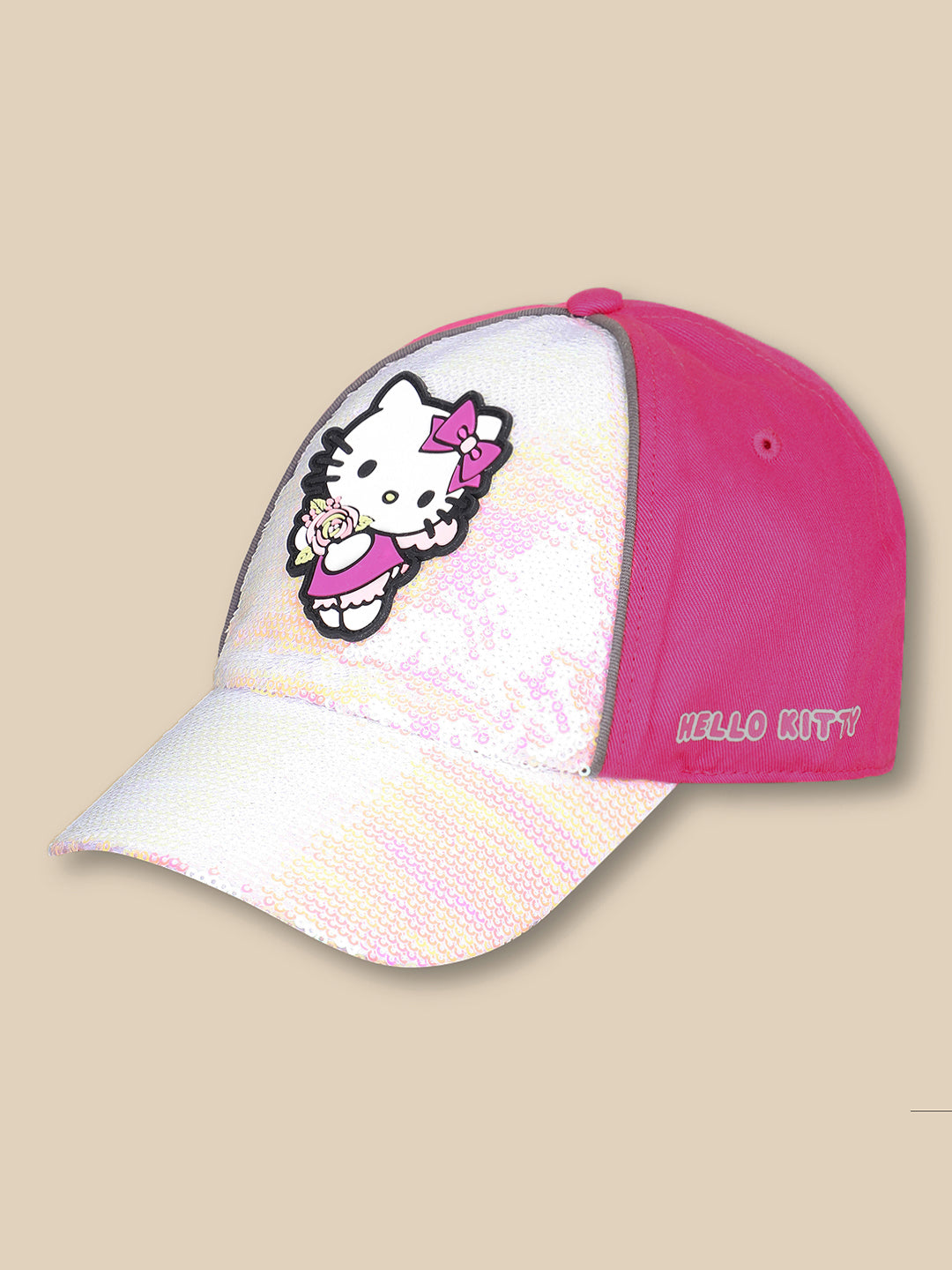 Hello Kitty Printed Cap For Girls