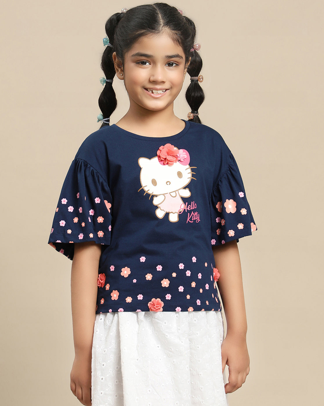 Hello Kitty Printed Tshirt For Girls