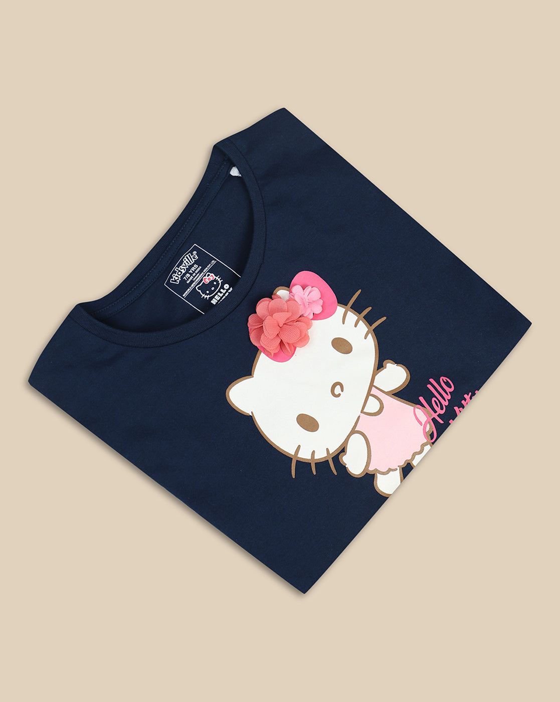 Hello Kitty Printed Tshirt For Girls