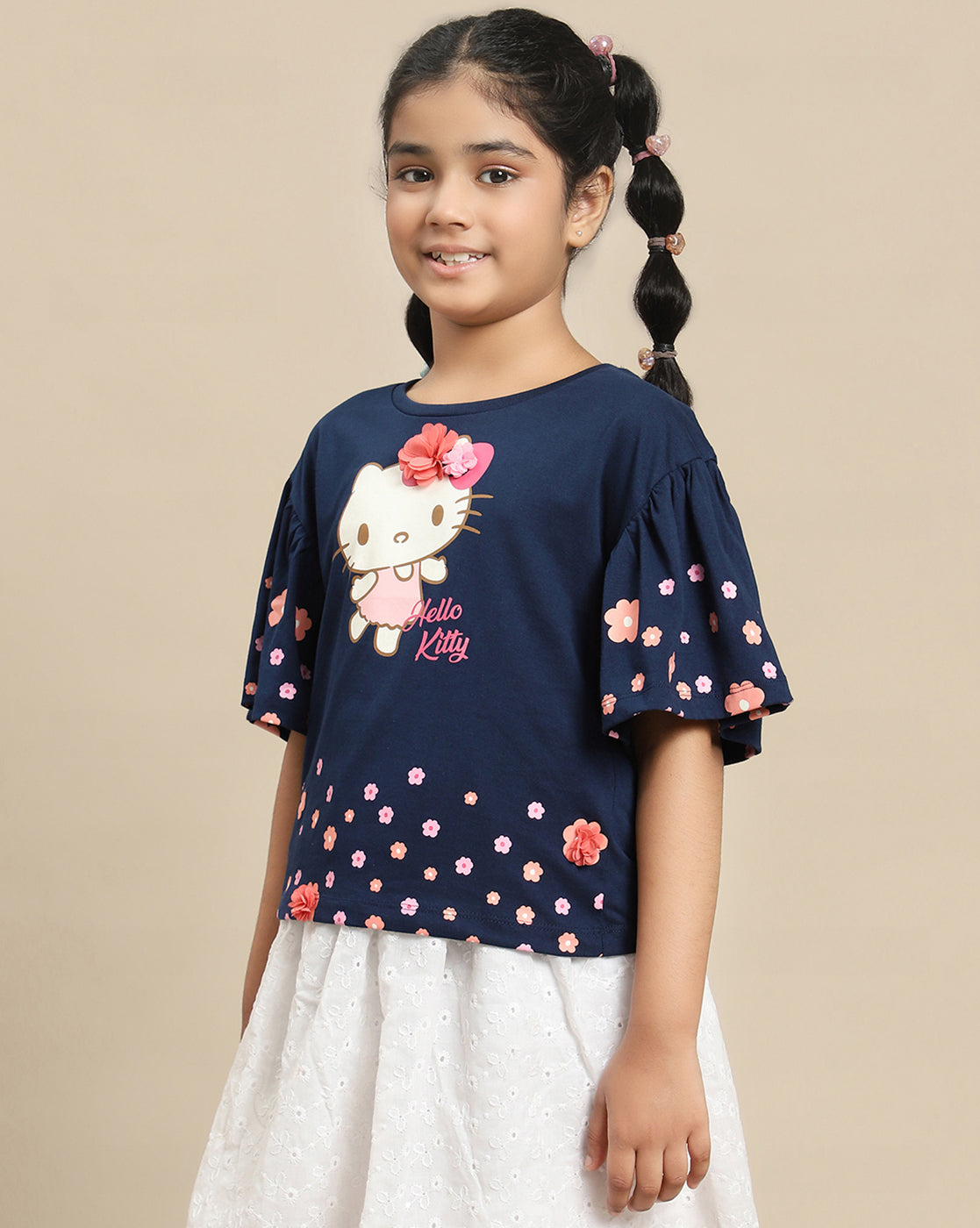 Hello Kitty Printed Tshirt For Girls