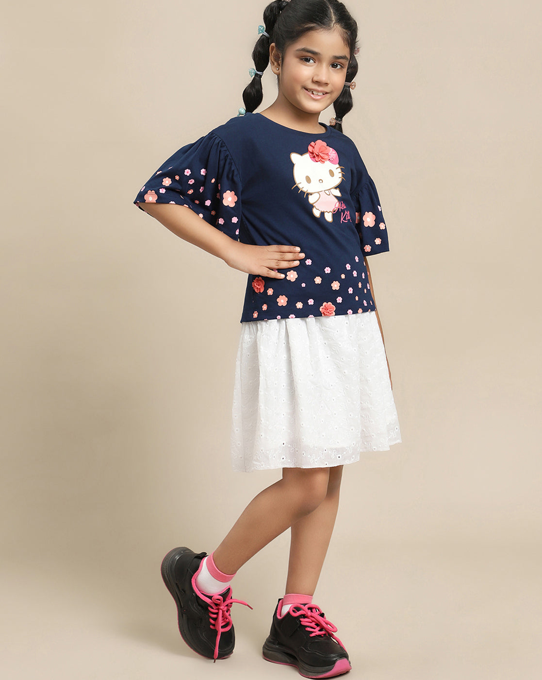 Hello Kitty Printed Tshirt For Girls