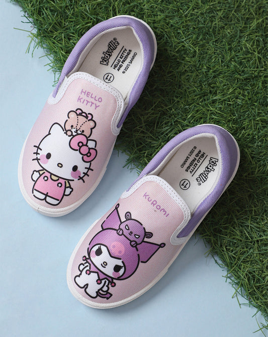 Hello Kitty Printed Canvas Shoes For Kids Girls