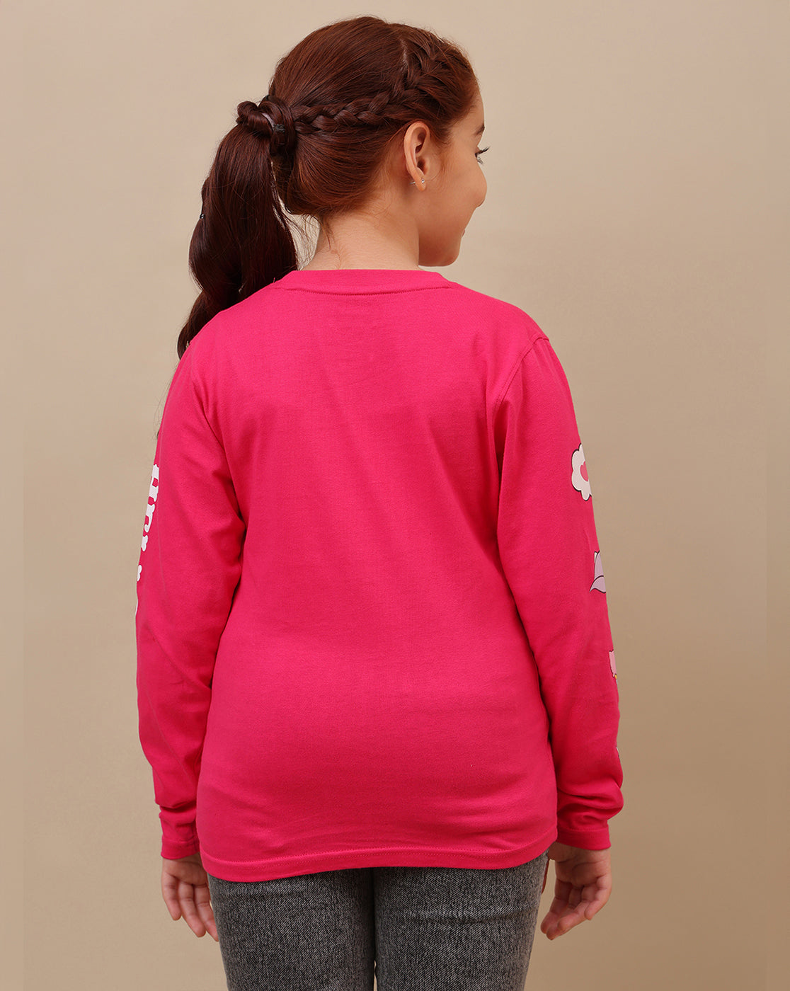 Hello Kitty Printed Regular Fit Tshirt For Girls