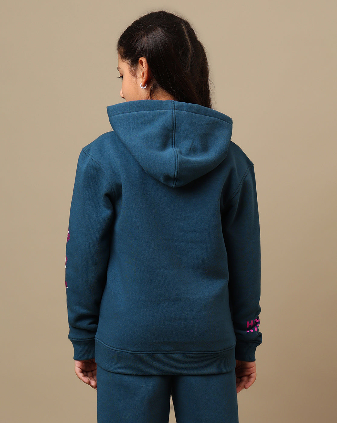 Hello Kitty Printed Relaxed Fit Hoodie For Girls