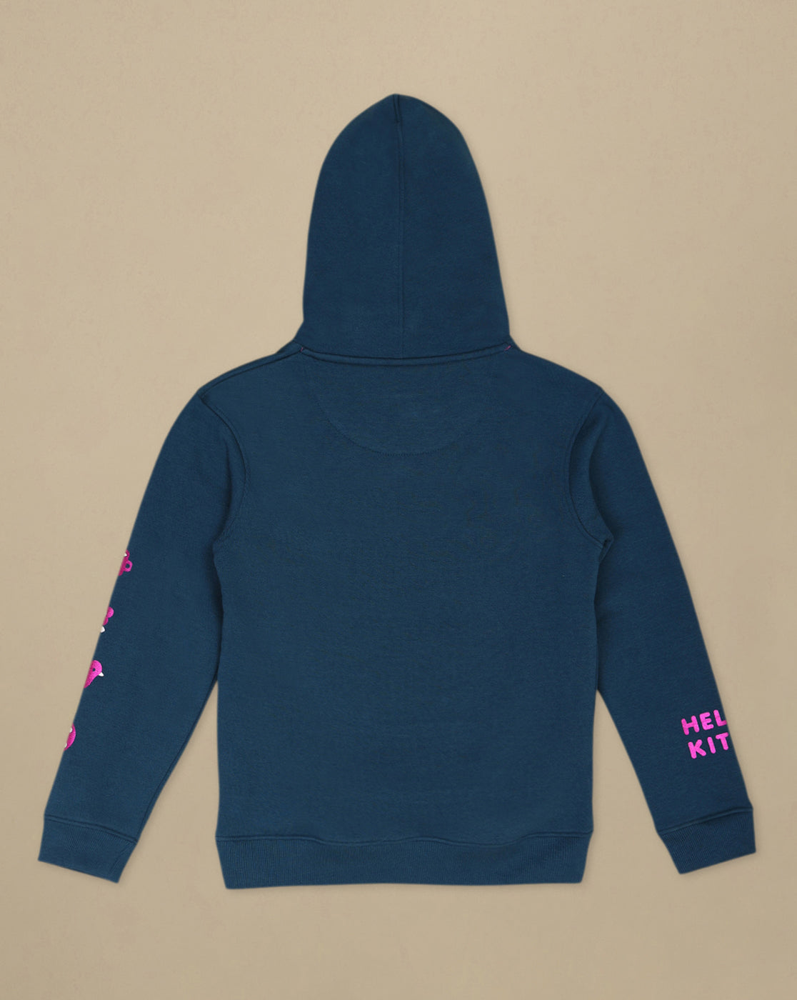 Hello Kitty Printed Relaxed Fit Hoodie For Girls