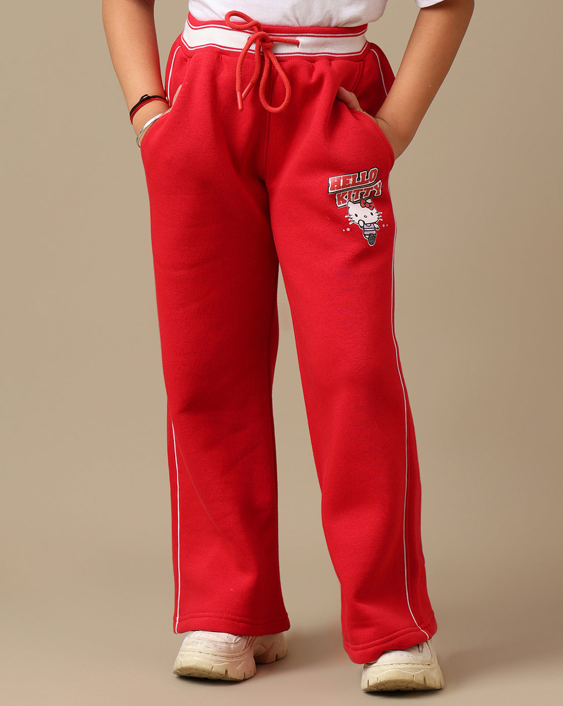 Hello Kitty Printed Relaxed Fit Jogger For Girls