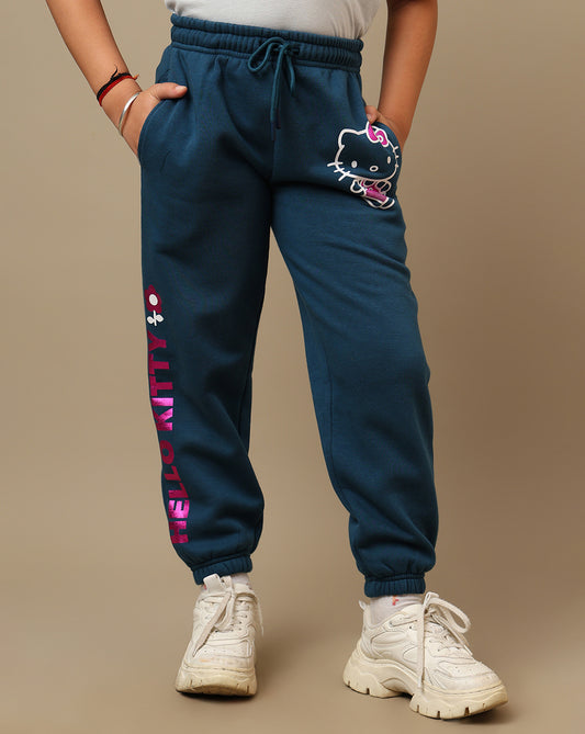 Hello Kitty Printed Regular Fit Jogger For Girls