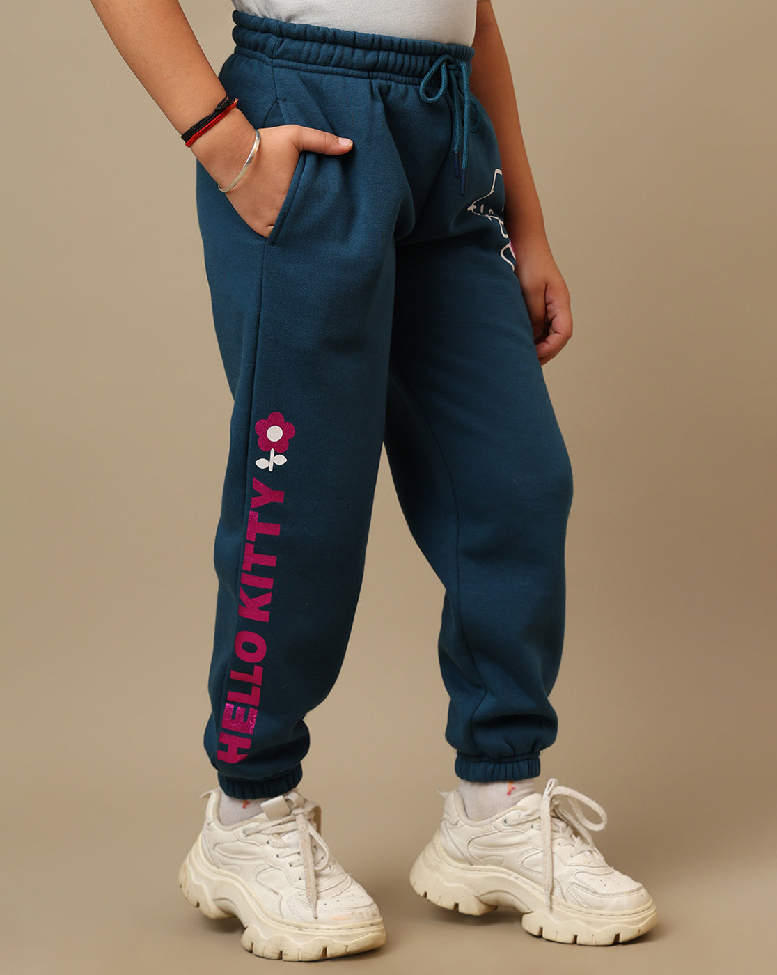 Hello Kitty Printed Regular Fit Jogger For Girls