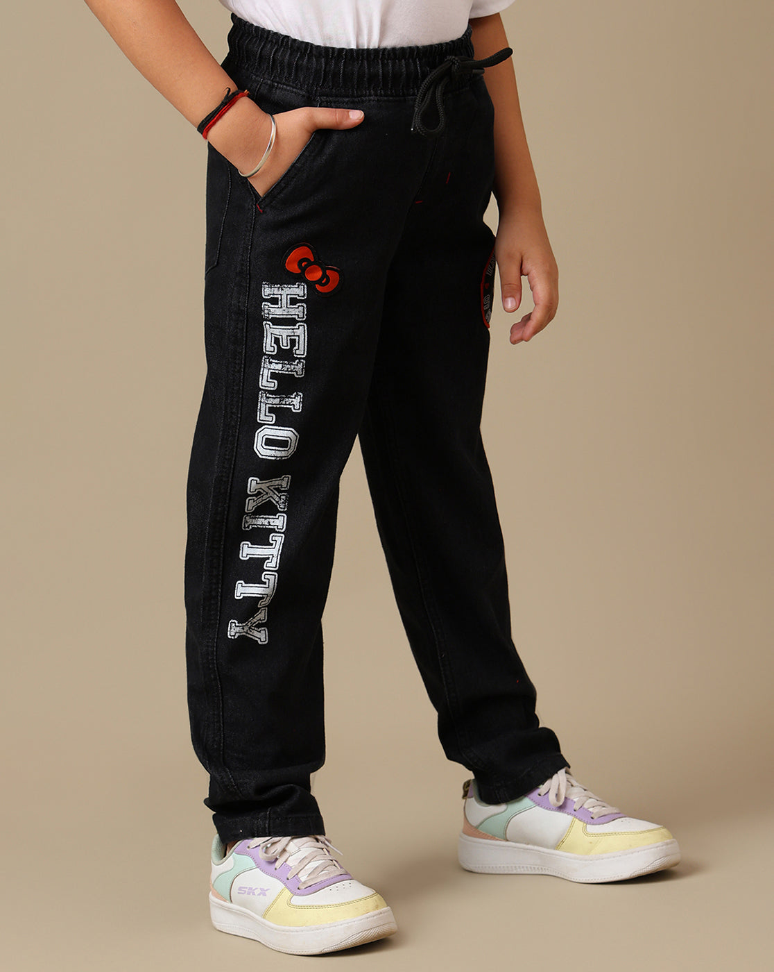 Hello Kitty Printed Regular Fit Jogger For Girls