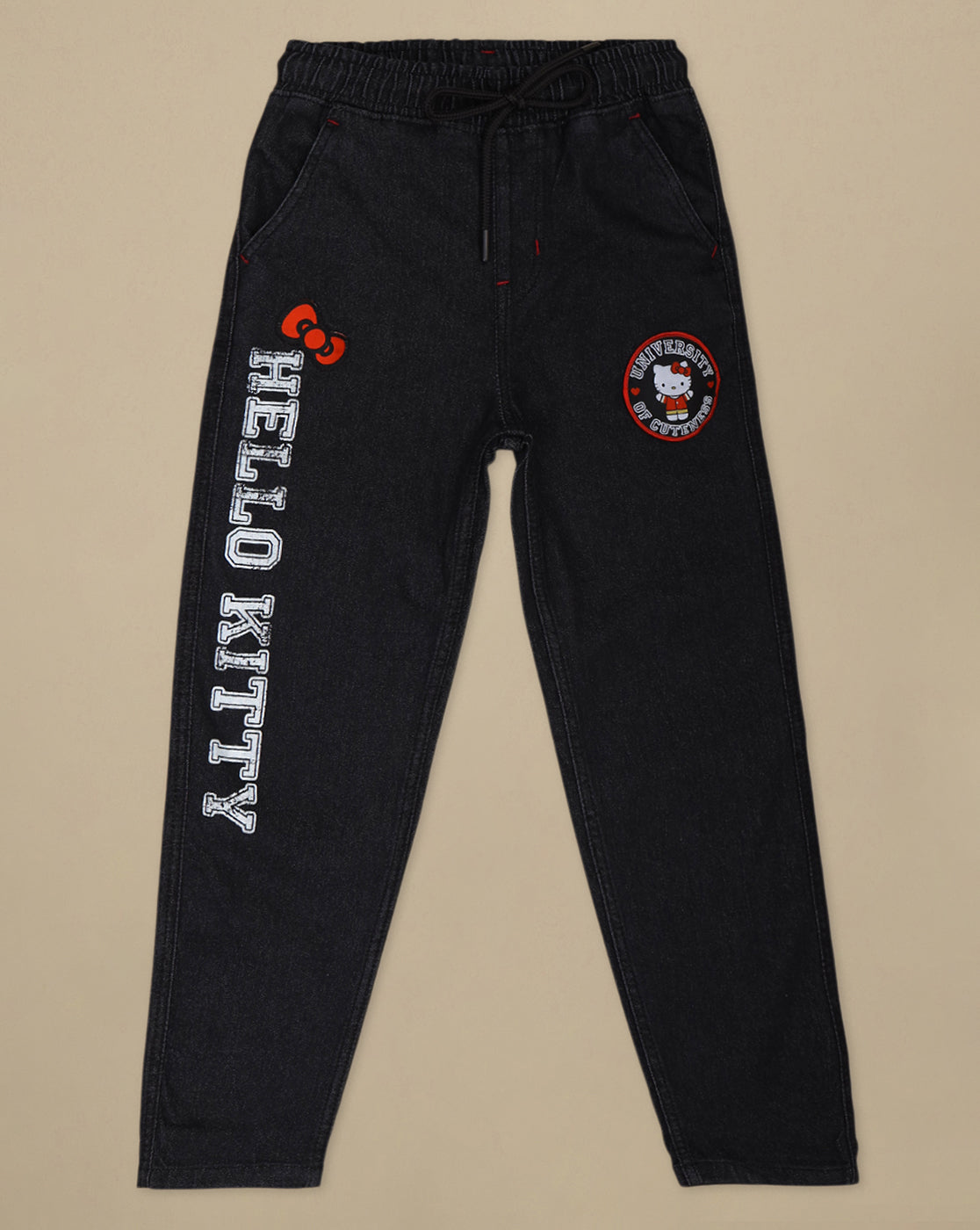 Hello Kitty Printed Regular Fit Jogger For Girls