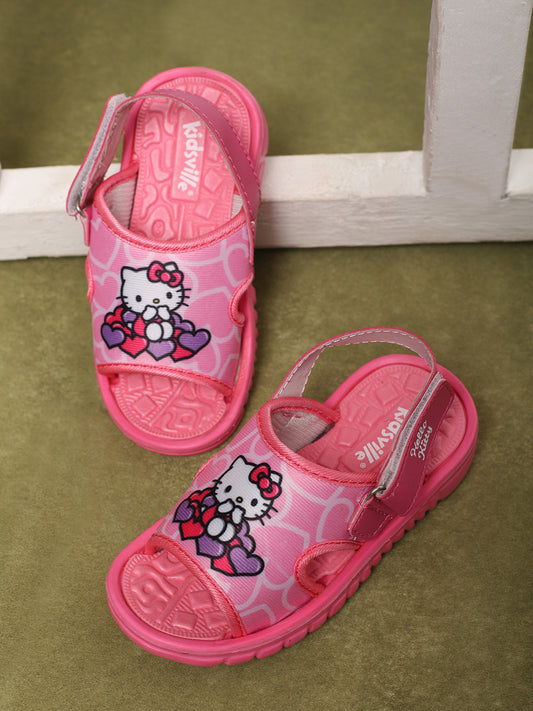 Hello Kitty Printed Sandals For Kids Girls