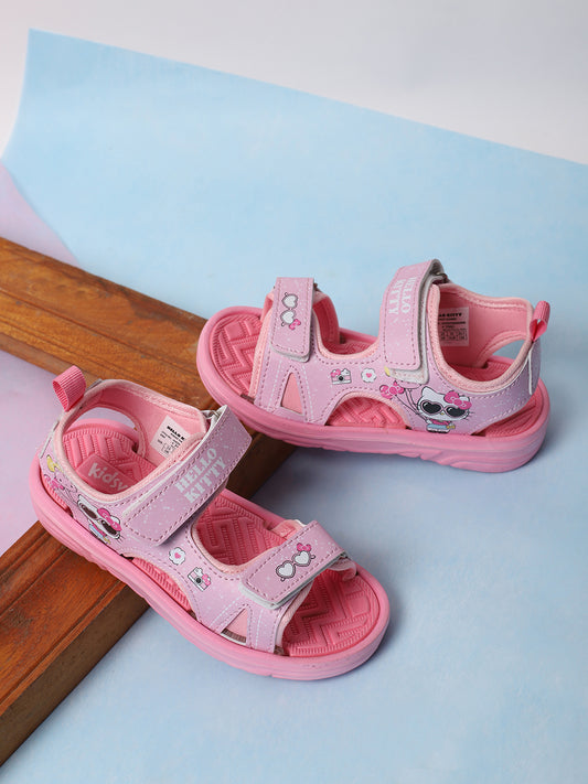 Hello Kitty Printed Sandals For Kids Girls