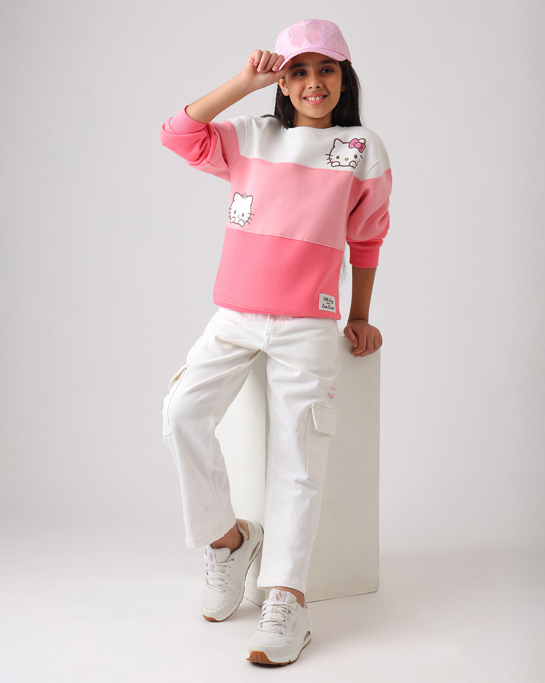 Hello Kitty  Regular Fit Sweatshirt  Girls