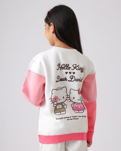 Hello Kitty  Regular Fit Sweatshirt  Girls