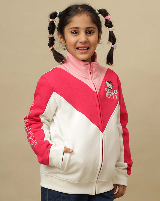 Hello Kitty Printed Regular Fit Sweatshirt For Girls