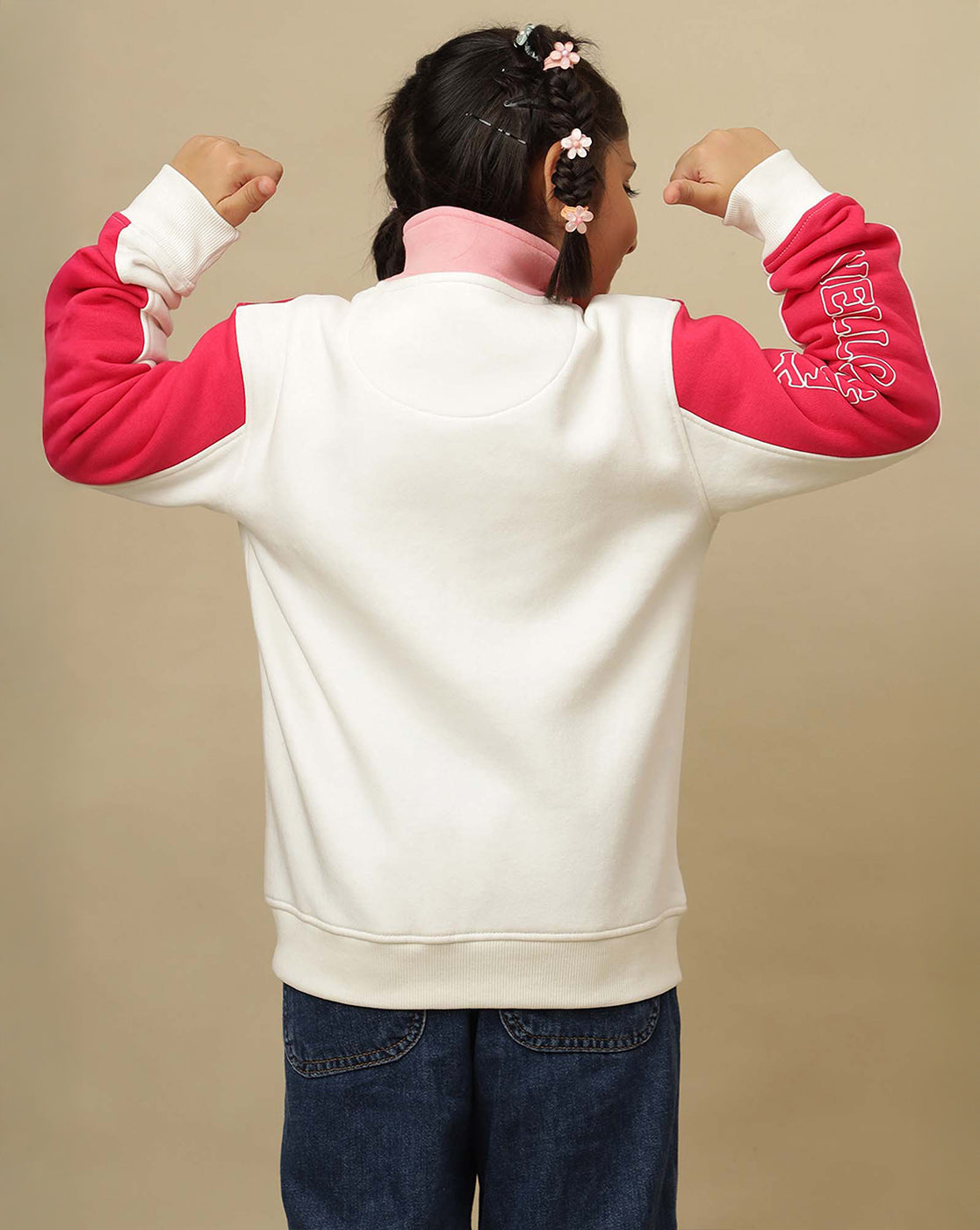 Hello Kitty Printed Regular Fit Sweatshirt For Girls